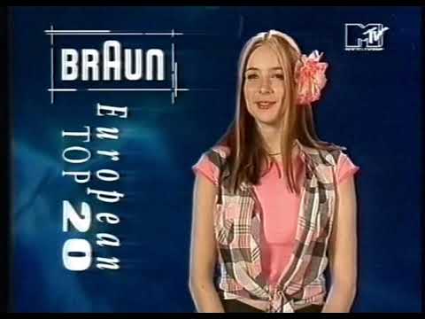 MTV European Top 20 of August 1993