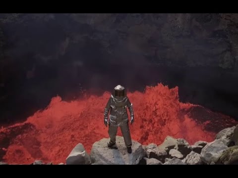 The most incredible drone footage of a volcano ever