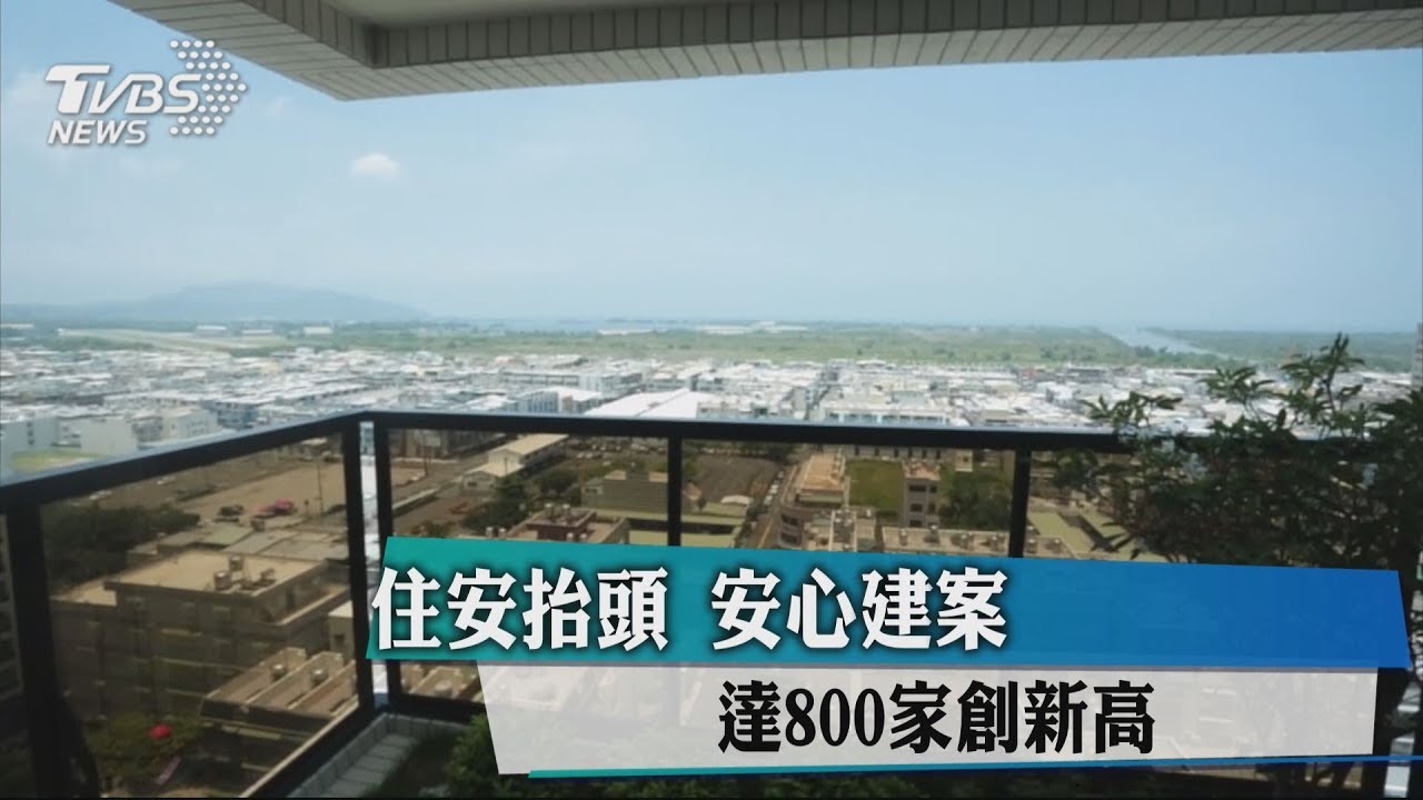 住安抬頭 安心建案達800家創新高