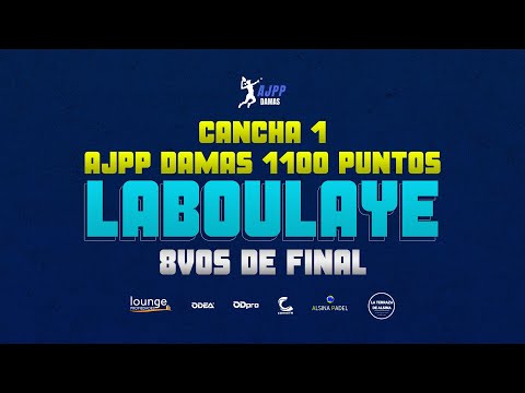 AJPP DAMAS - LABOULAYE 1100pts - OCTAVOS DE FINAL - CANCHA CENTRAL