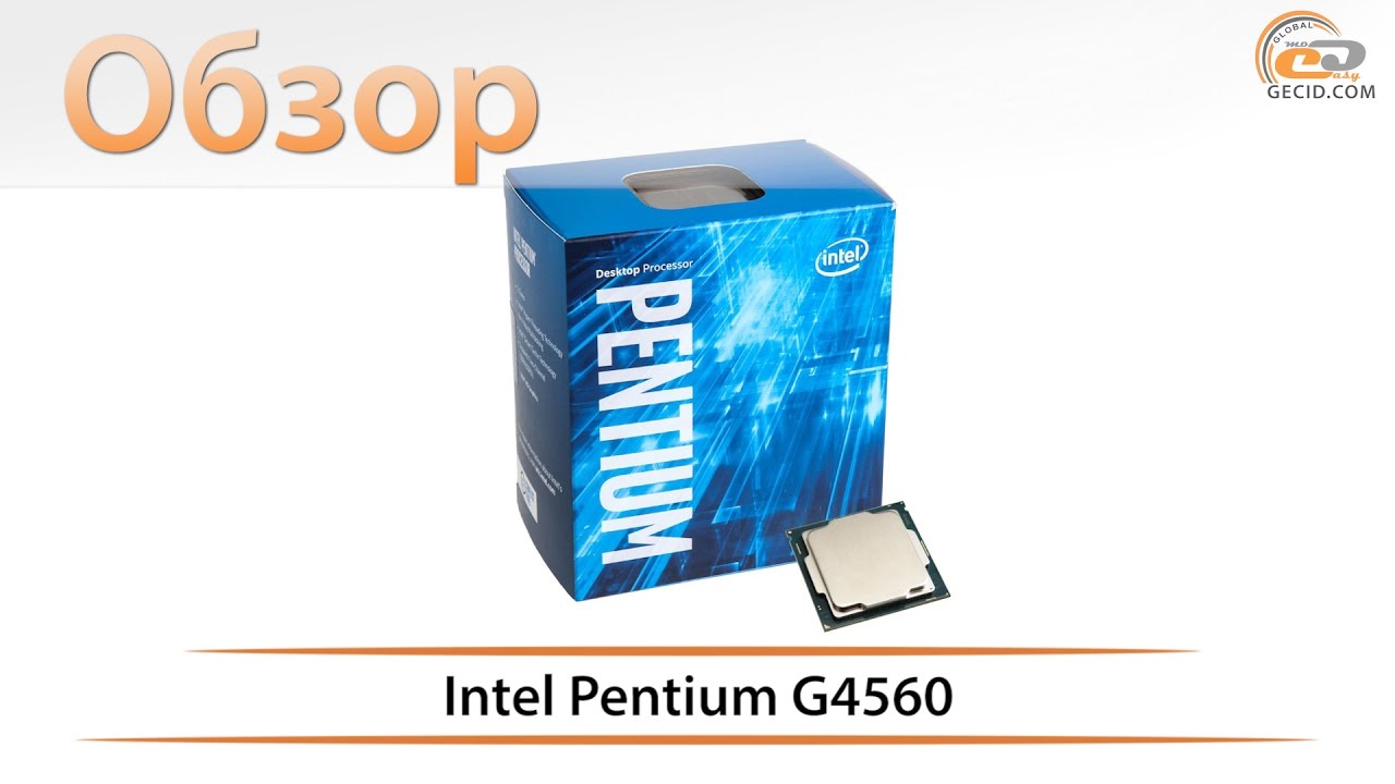 Процессор Intel Original Pentium Dual-Core G4560 Soc-1151 (BX80677G4560 S R32Y) (3.5GHz/Intel HD Graphics 610) Box