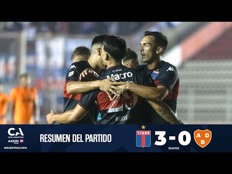 32avos: Tigre 3 - Berazategui 0