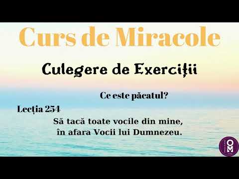 Curs de Miracole - Lecția 254