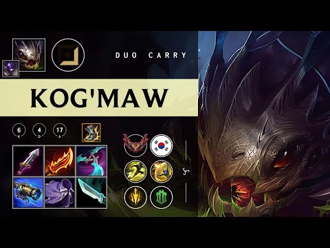 Kog'Maw ADC vs Aphelios - KR Grandmaster Patch 26.01