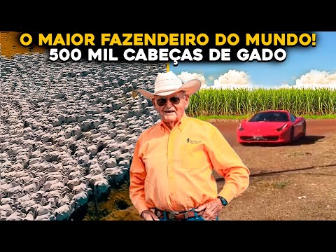 COMO É A VIDA DO MAIOR FAZENDEIRO DO PLANETA? - INACREDITÁVEL!