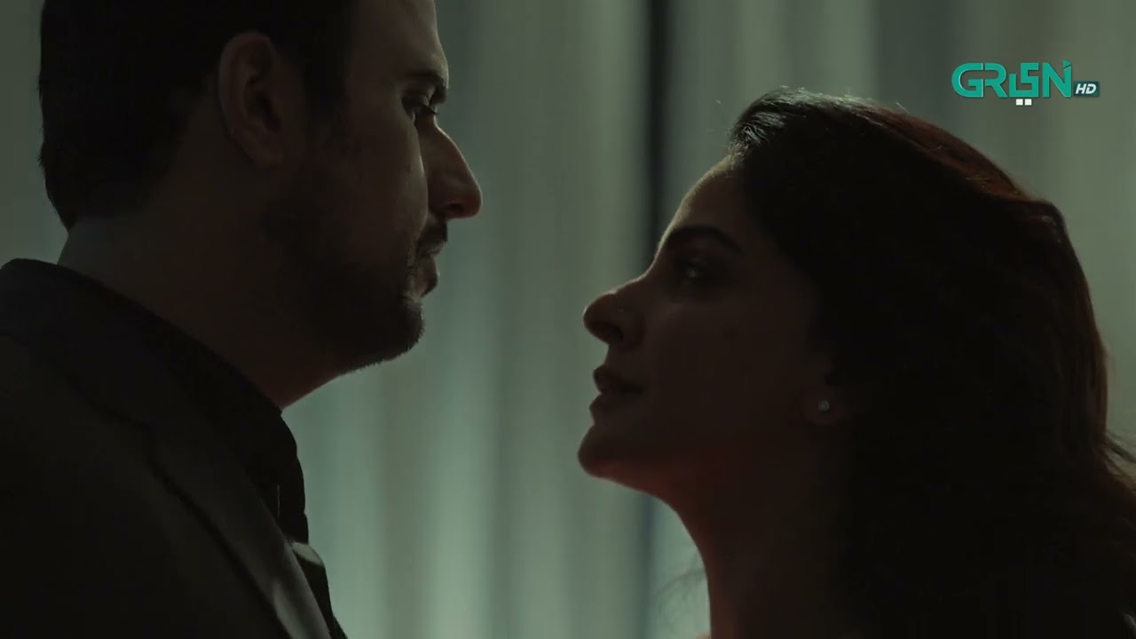 Most Romantic Scene 💞🥰 Pamaal | Usman Mukhtar | Saba Qamar | Green TV