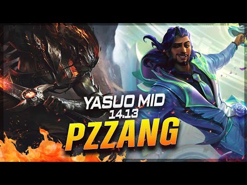 Pz ZZang - Yasuo vs Akshan MID Patch 14.13 - Yasuo Gameplay