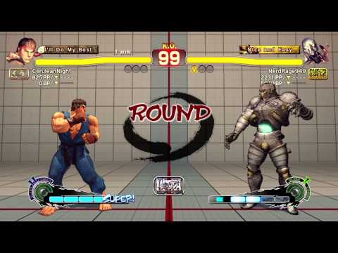 Ultra Street Fighter IV (PS3) -- Endless Battles Using Omega Mode