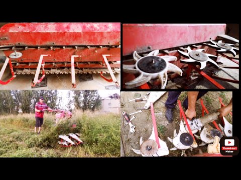 Простой касилка reaper  Сделаем своим руками Универсал Касилка (жатка).Самадельный Универсал касилка