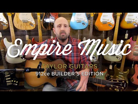 Taylor Builder's Edition 912ce  - EMPIRE MUSIC