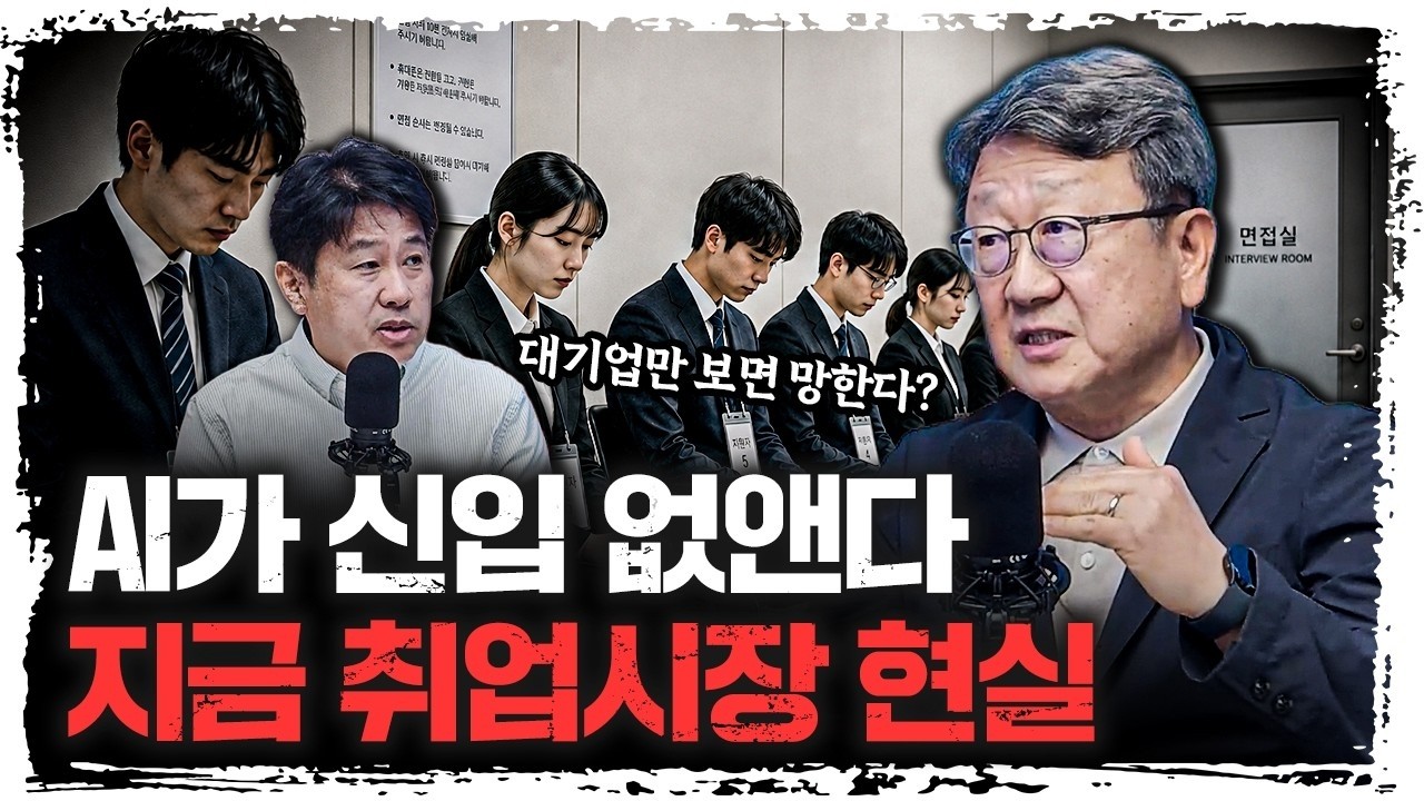 대기업 공채 시대 끝났다…이제는 이렇게 취업해야 합니다 | 이종훈 명지대학교 명예교수 [신과대화]