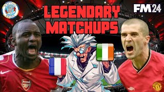 KEANE VS VIEIRA | Legendary Matchups | FM24