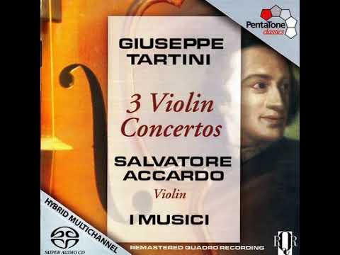 Giuseppe Tartini - 3 Violin Concertos. Salvatore Accardo - 4.0 surround
