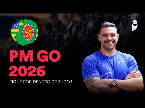 PM GO - Concurso previsto para 2026