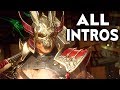 MORTAL KOMBAT 11 Shao Kahn All Intros Dialogue Character Banter MK11