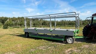 Купить прицеп для перевозки сена Wiesław Królik Królik NS-3 - Изображение 4 | Agroline KZ Прицеп для перевозки сена Wiesław Królik Królik NS-3 | Изображение 4 - Agroline