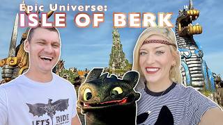 EPIC UNIVERSE: Everything In How To Train Your Dragon - Isle Of Berk | Universal Orlando NEW