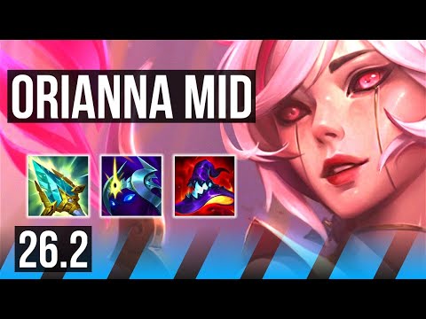 ORIANNA vs AKALI (MID) | KR Diamond | 26.2