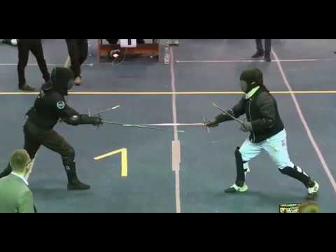 Tyrnhaw 2019 - Gold match in Rapier and Dagger (Fabian vs Janicina)