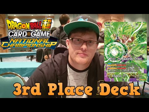 Nationals 3rd Place Deck Profile! (DBS Card Game)