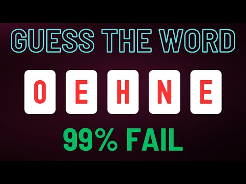 Scrambled word game part 1 | Quiz Amazing