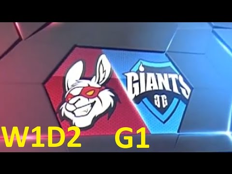 MSF vs GIA Game 1 Highlights - 2017 EULCS SPRING SPLIT - WEEK 1 DAY 2
