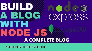 Download the video "Build a blog application from scratch with node js and express"