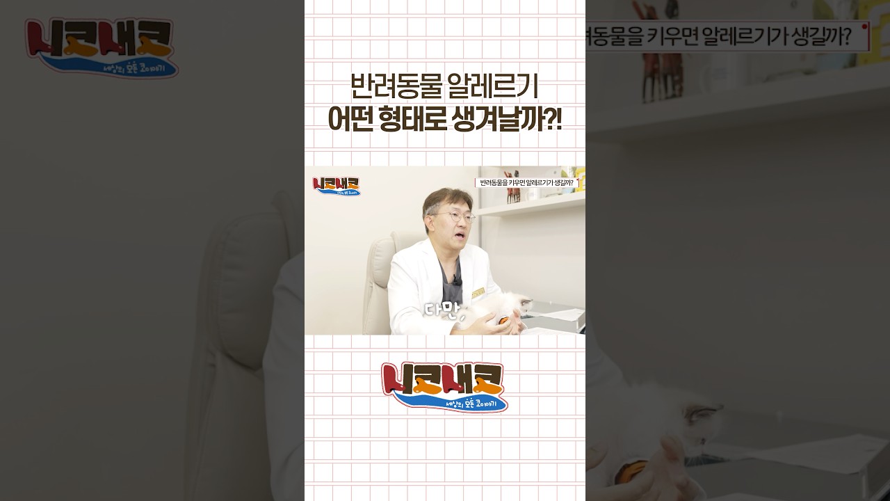 반려동물 알레르기, 원인이 뭘까?