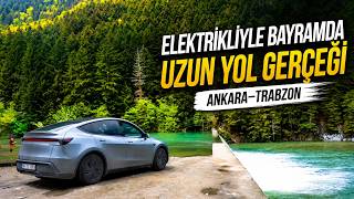 Bayramda Tesla ile Ankara’dan Trabzon’a! Şarj Sırası ve Maliyet Gerçeğ