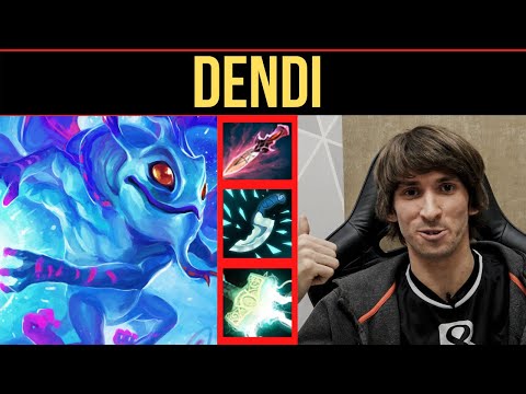 B8.DENDI PUCK WITH DAMAGE TYPE - DOTA2 7.29 GAMEPLAY