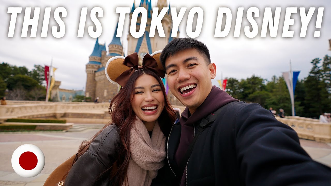 Join a dynamic duo as they embark on a thrilling day at Tokyo Disneyland.