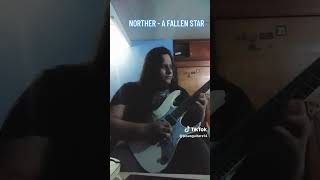 Norther - A fallen star #guitar #guitarcover #guitarsolo #shorts