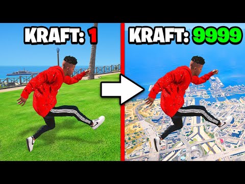 MIT JEDEM SPRUNG MEHR KRAFT ERHALTEN in GTA 5!