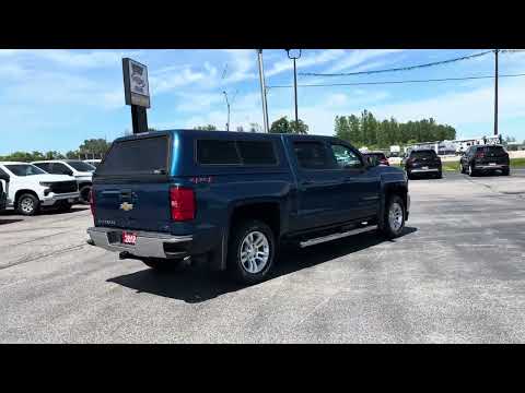 2018 Chevrolet Silverado 1500 Crew Cab Short Box 4-Wheel Drive LT w/1LT for sale at Lally Chevrolet Ltd. in Tilbury, ON