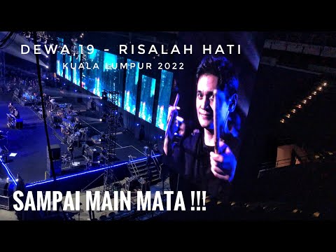 Momen Drumer Ganteng Dewa 19 Selalu Mendapat Applause Penonton !!!