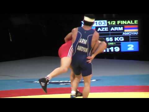 EM2011 RINGEN AZIZLI (AZE) - AMOYAN (ARM) 55KG GRECO ROMAN