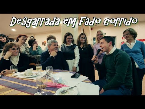 Lindo! Desgarrada em fado corrido - Né e Zé de Braga - Jantar das mulheres