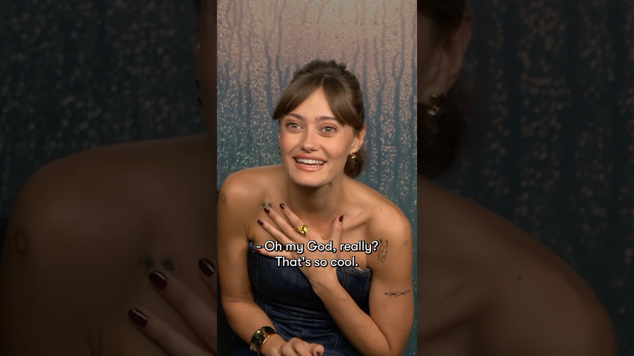 Ella Purnell finds out Henry Cavill is an Arcane fan!