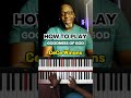 Cece Winans Intro To Goodness Of God Piano Tutorial For Beginners