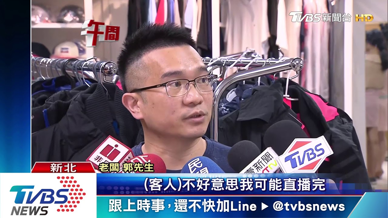 店家「直播賣衣」正在忙 男假看衣真偷竊