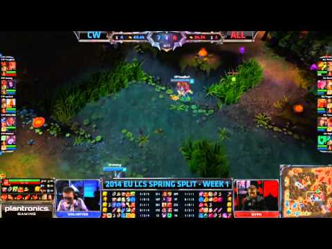 EU LCS 2014 Spring Split W1D1: Copenhagen Wolves vs Alliance Highlights