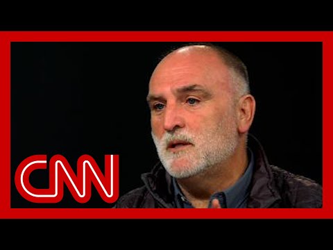 Hear how a famous chef is getting food to thousands after hurricane