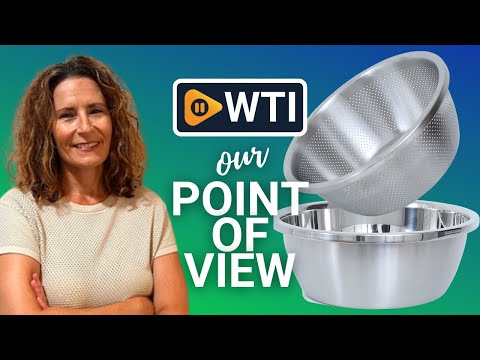 304 Microporous Colanders - WTI product video review