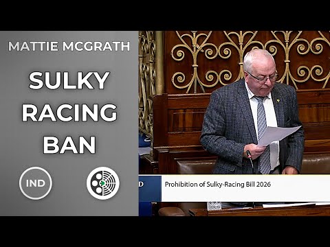 Mattie McGrath: Ban Dangerous Sulky Racing on Public Roads