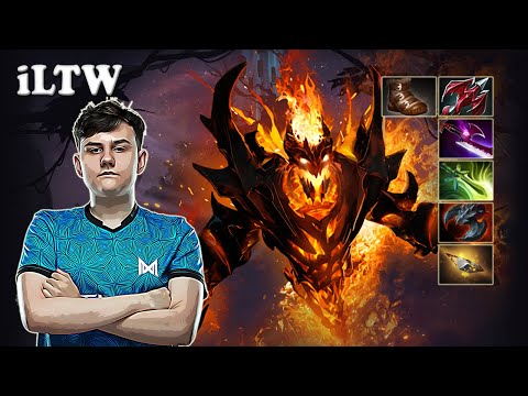 iLTW - Shadow Fiend Safelane | Dota 2 7.30e Gameplay