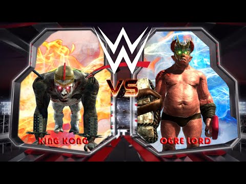 Ogre Lord VS Kong |  WWE Animal | Animal Revolt Battle Simulator