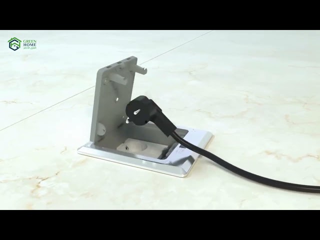 علبة أرضية فلور بوكس جرين هوم مربعة بحماية IP66 مق...