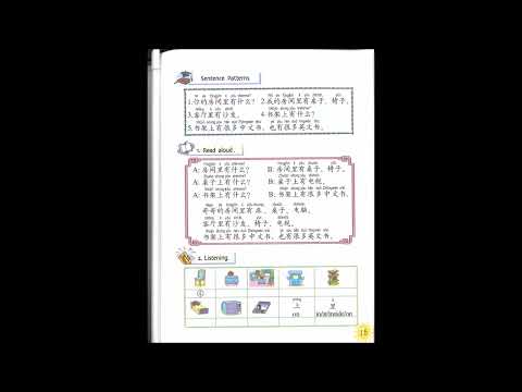 Lesson 4 Kuaile Hanyu Book 2 快乐汉语第二册第四课