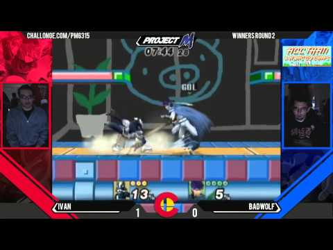 WDW - Ivan (Wolf, Fox) Vs. Badwolf (Wolf, Ike) WR2 - Project M