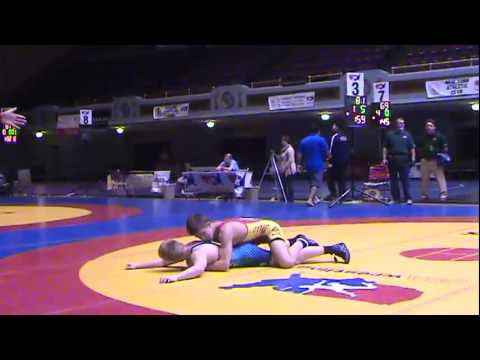 FILA JR GR Semifinal 63kg - Daniel Ownbey vs. Zane Nelson